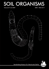 Cover: Enchytraeus albidus (above) and Enchytraeus buchholzi (benerth), designed by: Rüdiger M. Schmelz